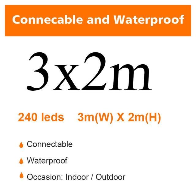 GlobaLink Guirlande Lumineuse LED Colorée Pour Noël, 20M 200 LED Guirlandes Lumineuses Lumières De Noël Multicolores DIY Avec Et 8 Modes Pour Noël Intérieur Et Extérieur, Fête, Décoration De Mariage