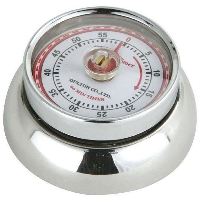 Minuteur de cuisine Speed - chromé