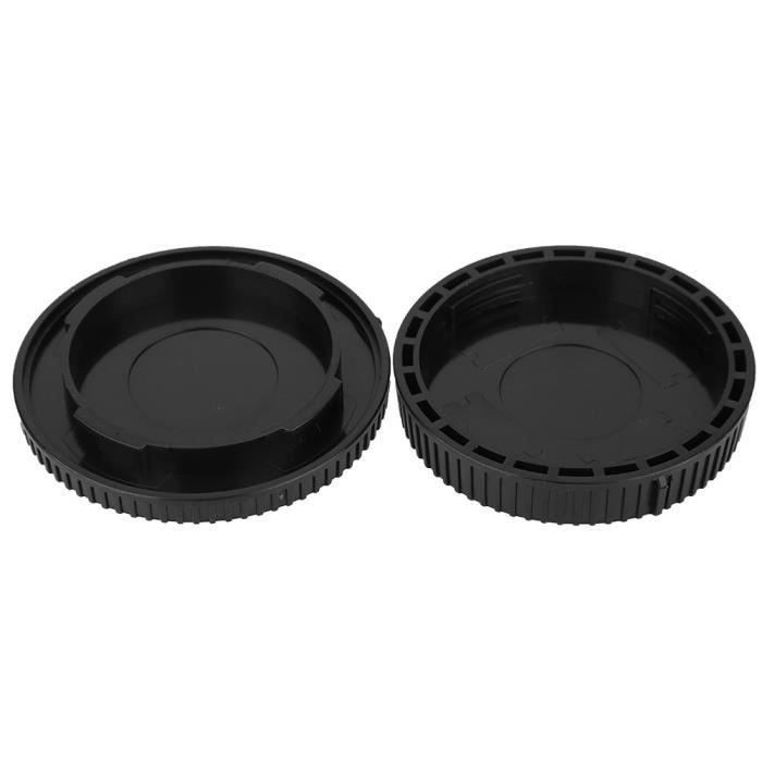 Kaiser 206929 Bouchon d'objectif à enfiler Noir 29 mm