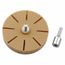 4/" Caoutchouc Gomme Roue Autocollant Voiture Autocollants Caramel pneumatique Removal être #