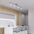 MENDGA Plafonnier LED 4 Spots Orientables,Luminaire Plafonnier Pivotant,Spots de Plafond Moderne pour Cuisine Salon Chambre Couloir-1