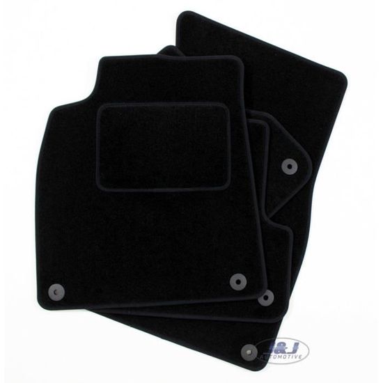 Tapis De Sol Velours Noir Sur Mesure J&J Automotive Pour Audi A6 C7 / A7 C7 2011-2018