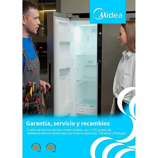 Midea Mini réfrigérateur Minibar Noir 47L design avec petit compartiment  congélateur idéal pour chambre à prix pas cher