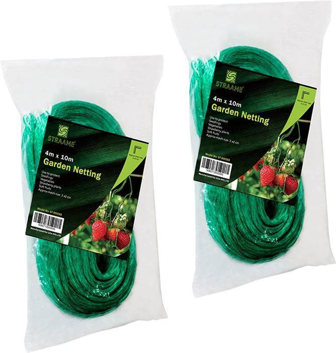 LUMOOM Scrog - Filet De Culture - Filet En Nylon - Pour Jardin, Verger, Treillis élastique Avec 4 Crochets - Pour Plantes, Légumes, Fruits Et Fleurs (120 X 120 Cm