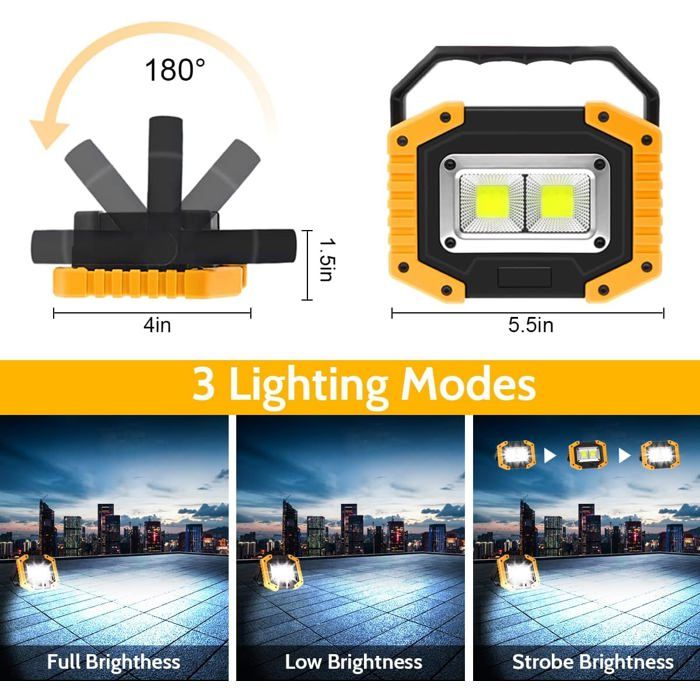 Tour d'éclairage chantier 61000 lumens compact À 4394,49€ HT