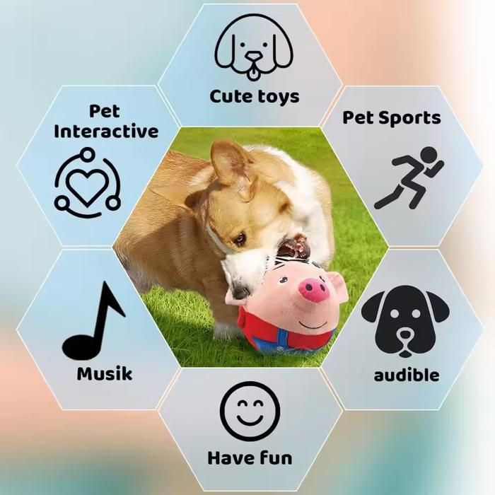 Chien Interactif Dansant Et Chantant – Jouet éducatif Avec Lumières, Chansons Et Apprentissage Des Couleurs/chiffres
