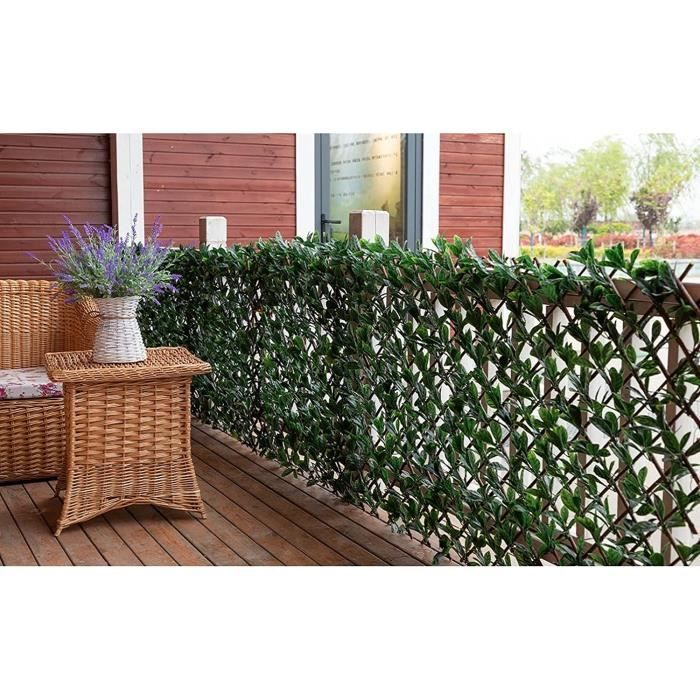 Clôture Jardin Décorative Métal - 61x61 Cm - Pliable Pour