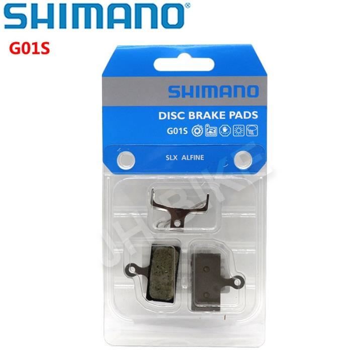 Plaquettes de frein en resine pour VTT Shimano G01S Deore XT SLX Deore m9000 m8000 Cdiscount Sport