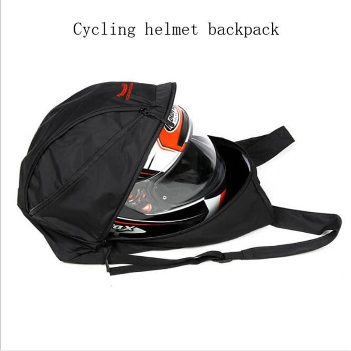 Panier vélo,Sac de protection pour casque de moto, anti projection