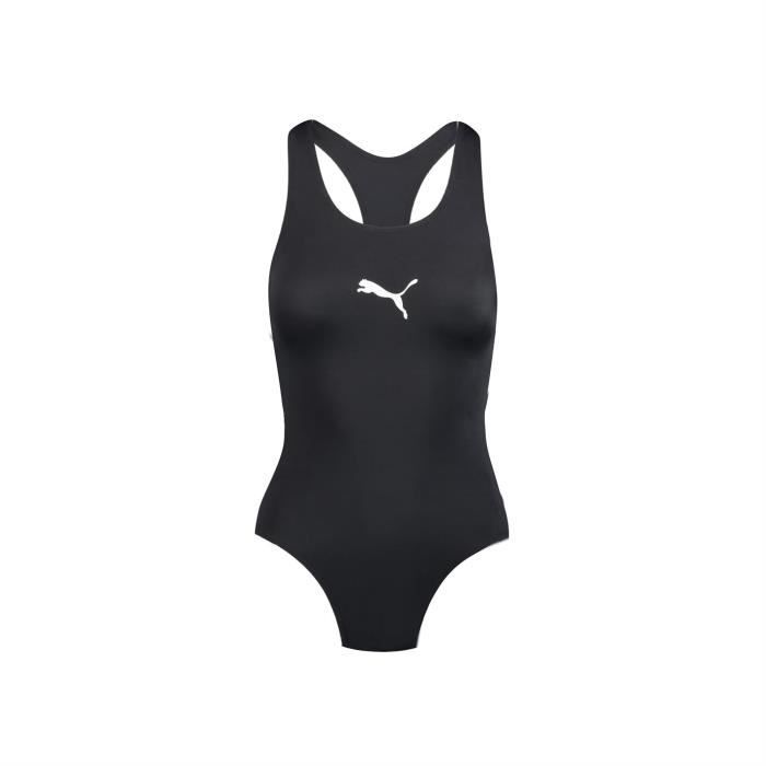 Puma Maillot De Bain Dos Nageur Femmes Noir Cdiscount Pr t Porter