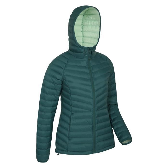 Mountain Warehouse Doudoune Hydrophobe Femme Skyline Vert Fonc