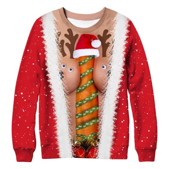 Pull de noel homme drole store