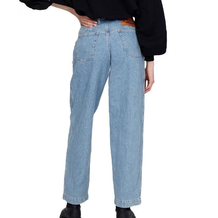 Jean boyfriend bleu brut sale