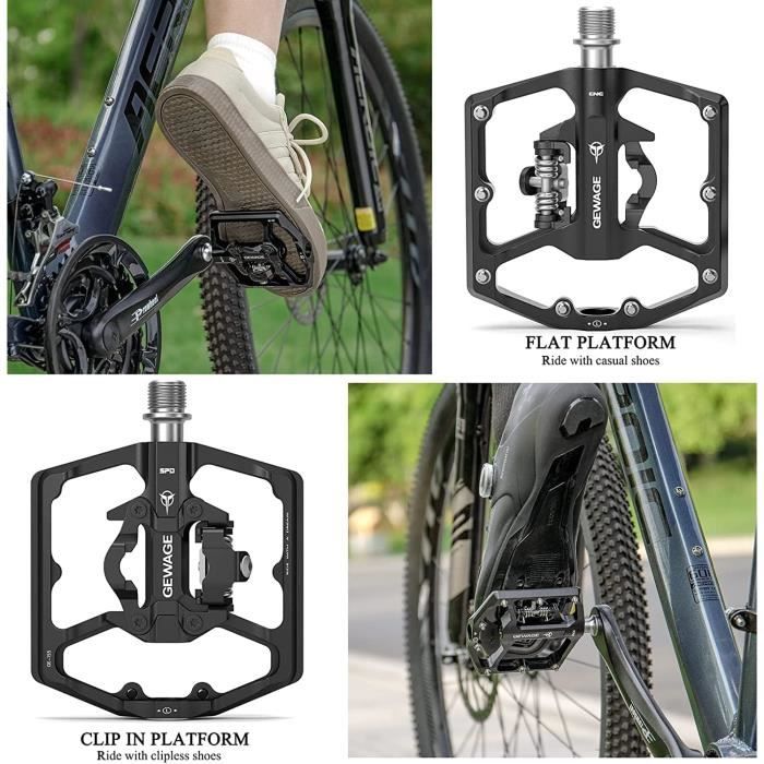 Pedale clip deals velo montagne