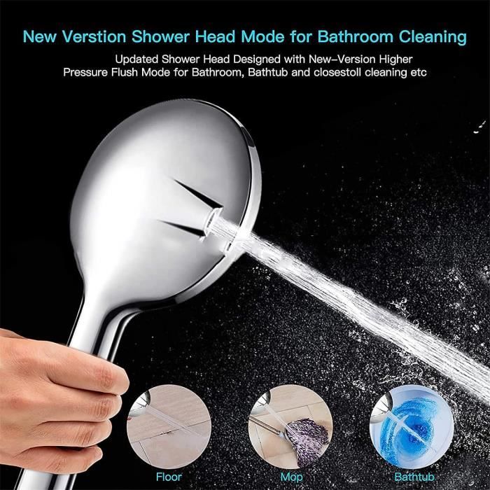 Douchette Économie D'Eau Universelle Pommeau Douche Anti Calcaire — free download