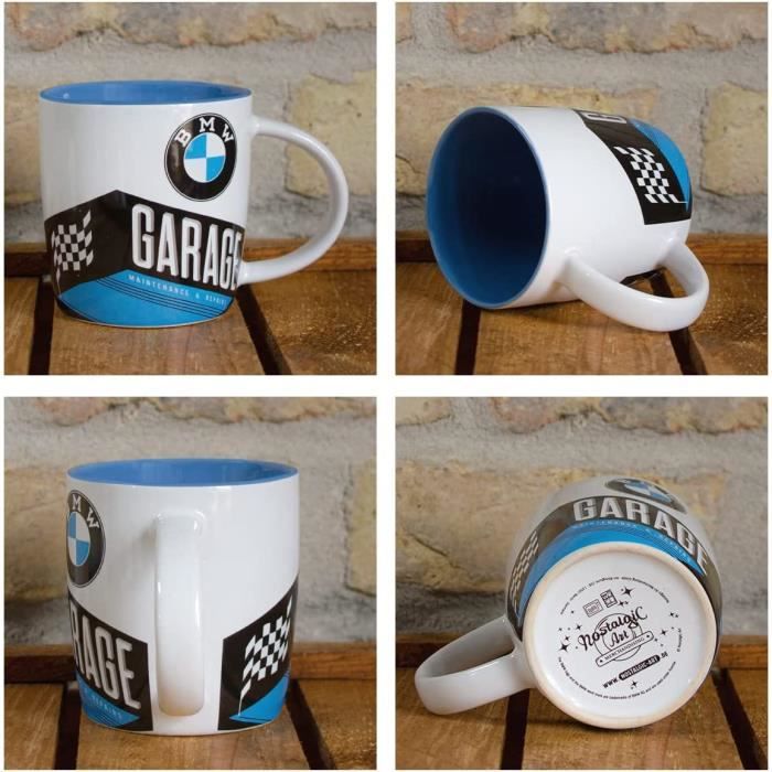 Nostalgic-Art Retro Coffee Mug, BMW - Drivers Only - Gift Idea for Car Accessories Fans, Large Ceramic Cup, Vintage Design, 112