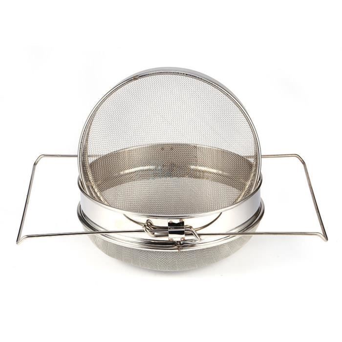 Tuxxjzm Filtre à miel, passoire à miel,Filtre à miel double tamis à miel | Filtres à miel, filtre à mailles pour équipement apicole, Double tamis, filtre à mailles pour apiculteurs