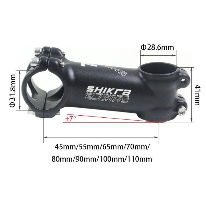Potence VTT CNC 35 Mm – Alliage Alu, 129 G, Pour Fourche 28,6 Mm Et Guidon 31,8 Mm – DH/AM/Enduro, Noir Et Couleurs Vives