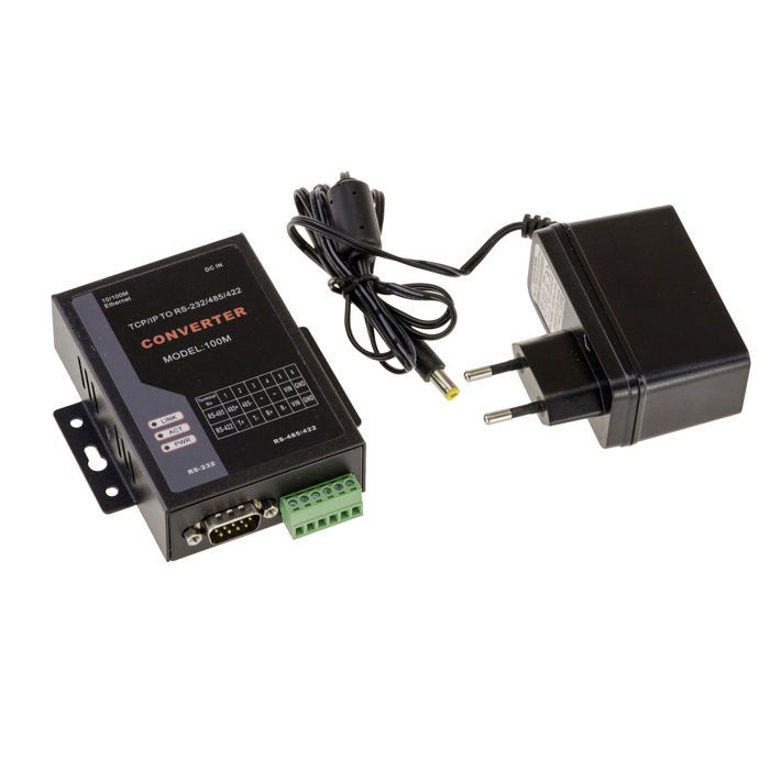 Dispositif de communication serveur port série RS485 vers Ethernet