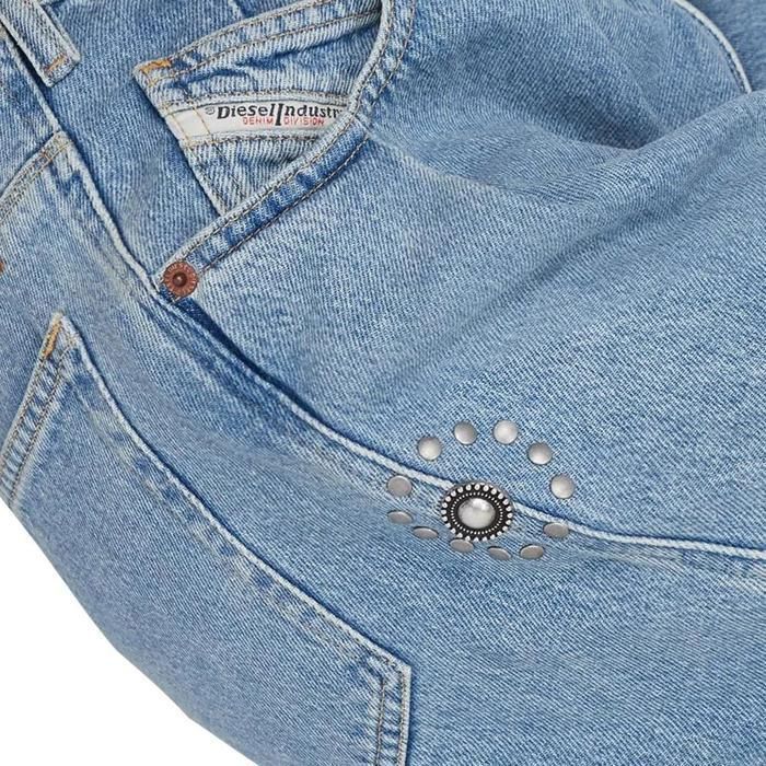 Jeans Boyfriend Bleu Femme Diesel Concias Bleu Cdiscount Pret a Porter