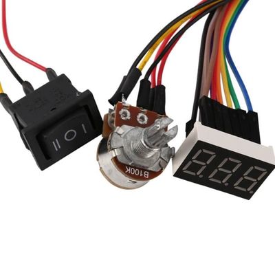Régulateur De Vitesse DC 12V/24V - Contrôleur De Moteur Facile à Régler - Neuf