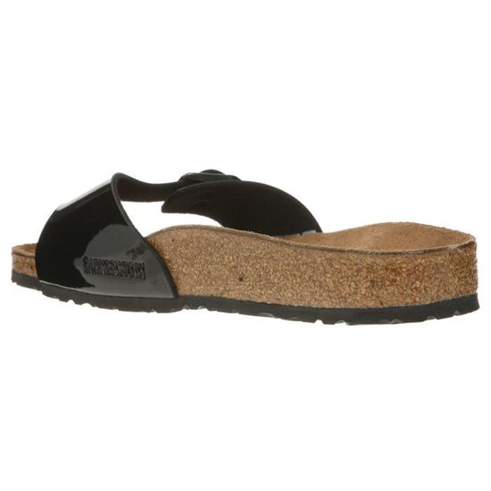 birkenstock noir vernis femme