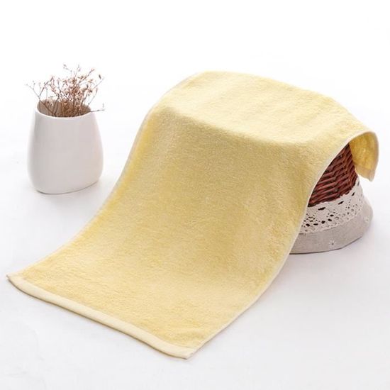 Lot De 3 Serviettes De Toilette Pour Bebe Enfant Serviette De Salive De Bain Fibre De Bambou 25 50cm Couleurs Aleatoires Stoex Cdiscount Maison