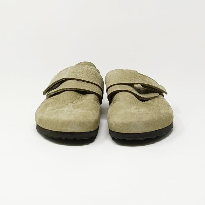 Sabot homme Birkenstock Nagoya Desert Faded Beige Boucle