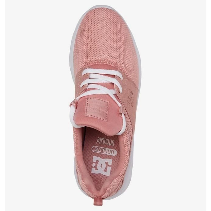 Chaussures Femme DC SHOES HEATHROW blush Achat Vente