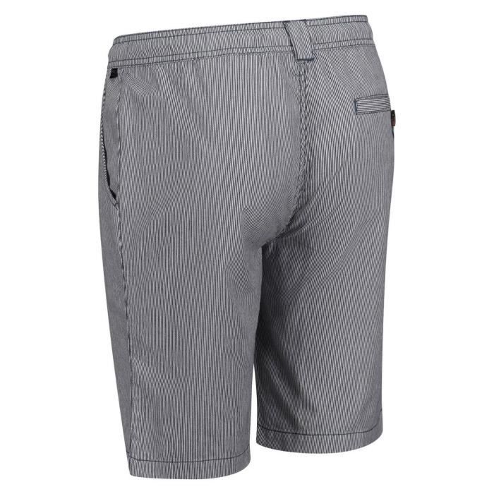 Short ALBIE pour homme Regatta Genoux A rayures Garde au frais Organique