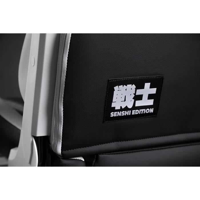 Spellcaster Senshi Edition Chaise De Gaming, Similicuir, Blanc, Extra