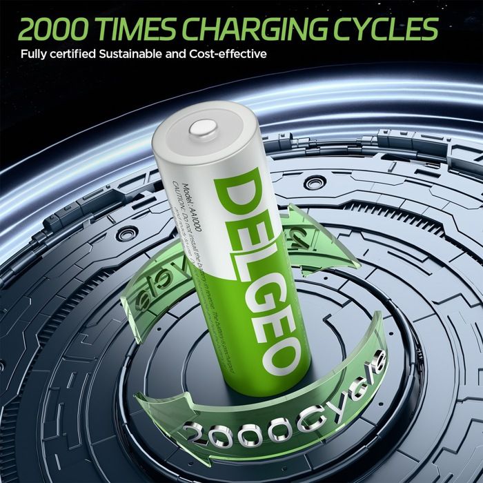 Lot de 2 piles AA 9,6 V 2800 mAh Ni-MH haute capacité avec prise Tamiya et 2 câbles de charge USB pour ingénierie de réservoir de jouets, camion