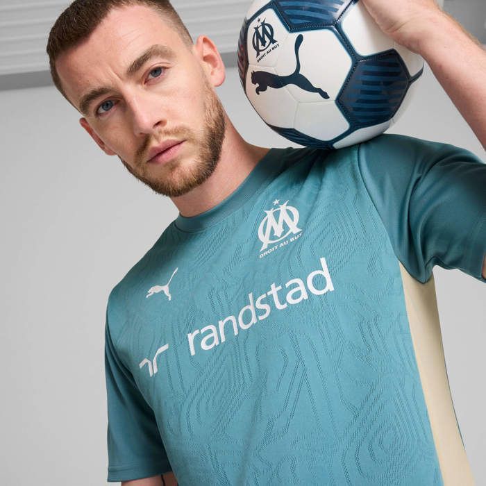 Maillot Avant le match Domicile Olympique Marseille 2024-25