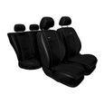 Noir Velours Housse de Siège Hyundai Tucson Housse de Siège de Voiture Kit