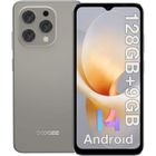 DOOGEE N55 Smartphone 4G - 6.56" - 128 Go - Android 14 - Double Sim - GPS - Gris