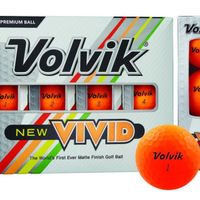 Boite de 12 Balles de Golf Volvik Vivid Orange