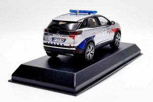 VOITURE - CAMION Miniature Peugeot 3008 GT Police Nationale 2023 Voiture de Collection 1/43 en Métal Norev
