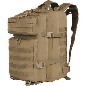 Egurs Sac à dos de randonnée 80 L Grande capacité Camping Randonnée Militaire Sac à dos étanche Camouflage Molle Sac à dos pour homme et femme