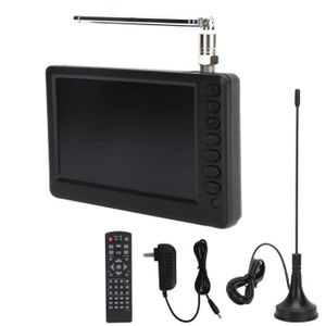 Téléviseur LED LEADSTAR Télévision numérique 5 pouces ATSC TV Télévision numérique portable pour voiture Camping Cuisine Prise US 110-220V - MEI