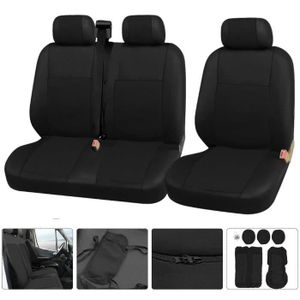 Sitzbezüge housses de protection set qd CITROEN JUMPY cuir synthétique noir Sitzbezüge housses de protection set qd CITROEN JUMPY cuir synthétique noir