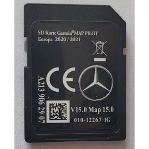GPS AUTO Carte SD GPS MERCEDES GARMIN MAP PILOT Europe 2020