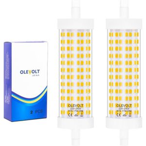 Ampoule halogène, tube R7S, 78mm, 2250lm = 150W, blanc chaud, dimmable,  OSRAM
