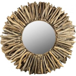miroir en bois flotté - AU CLAIR DE LUNE - Luminaires bucoliques et  mobilier design naturel