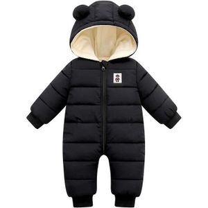 PORTE-MANTEAU BÉBÉ Combinaison de Neige Bébé Fille Garçon Manteau à Capuche Hiver Combi Pilote Hiver Bébé Romper Jumpsuit Outwear Bébé 6-9 Mois