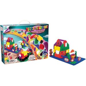 ASSEMBLAGE CONSTRUCTION Décor à construire - BSM - Blocs de chardons - Super Coffret de 90 pièces - Multicolore - 3 ans et plus