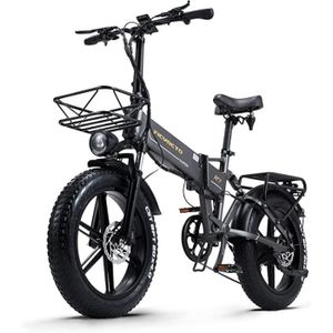 VÉLO ASSISTANCE ÉLEC FICYACTO Vélo électrique Pliable classique -20'' R7 Ebike-avec moteur 800W -48V16Ah batterie -Shimano 8 vitesses -Amovible 45KM/H