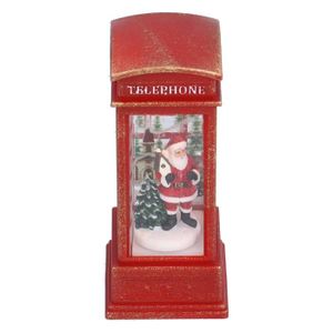 LANTERNE FANTAISIE FYDUN Lanterne de Noël à globe de neige lumineux pour décoration