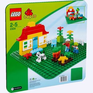 ASSEMBLAGE CONSTRUCTION LEGO® DUPLO® 2304 Plaque de base LEGO® DUPLO® vert