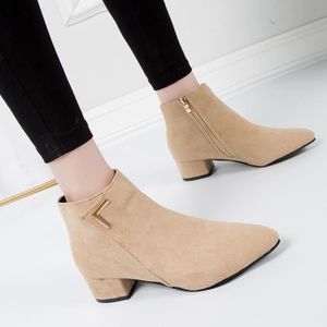 boots beige talon