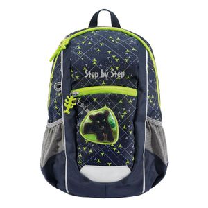Sac à Dos École Pour Fille Avec Motif Chat 3D Mignon - Noir/Violet - Rembourré 35x28x16 Cm